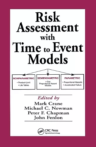 Risk Assessment with Time to Event Models cover