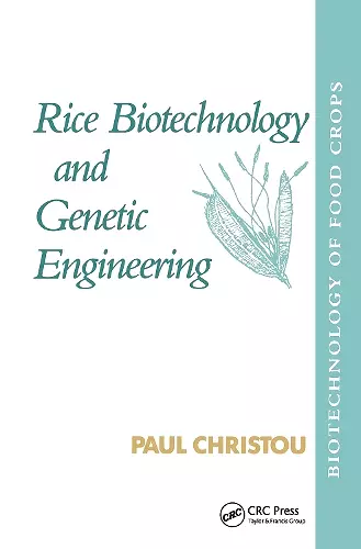 Rice Biotechnology and Genetic Engineering cover