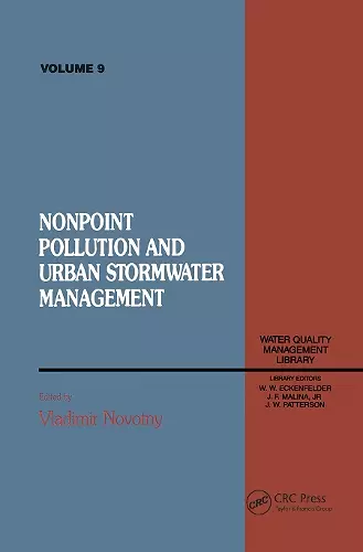 Non Point Pollution and Urban Stormwater Management, Volume IX cover