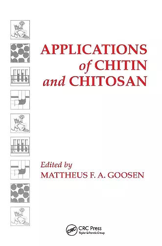 Applications of Chitan and Chitosan cover