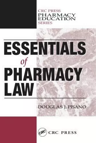 Essentials of Pharmacy Law cover