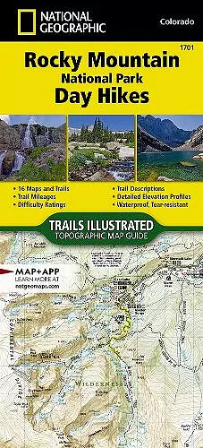 Rocky Mountain National Park Day Hikes Map cover
