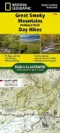 Great Smoky Mountains National Park Day Hikes Map cover