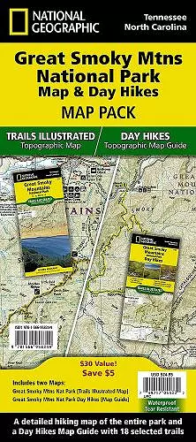 Great Smoky Mountains National Park Map & Day Hikes [map Pack Bundle] cover