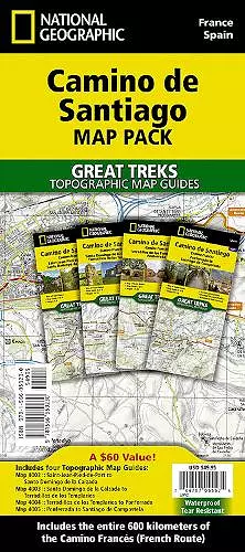 Camino de Santiago Map Map Pack Bundle cover