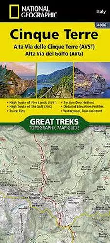 Cinque Terre High Path Av5t Map cover