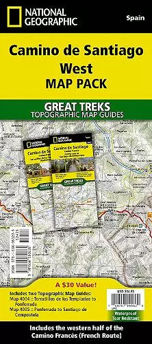 Camino de Santiago - Camino Frances West Map Pack Bundle cover