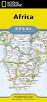 National Geographic Africa Map (Folded with Flags and Facts) cover