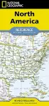 National Geographic North America Map (Folded with Flags and Facts) cover