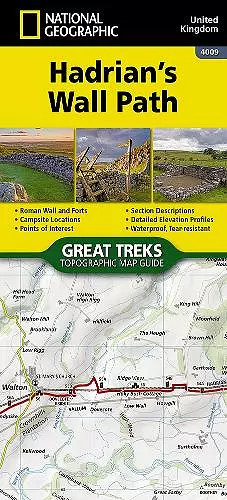 Hadrian's Wall Path Map cover