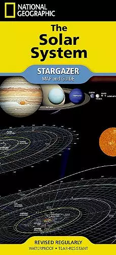 National Geographic Solar System Map (Stargazer Folded) cover