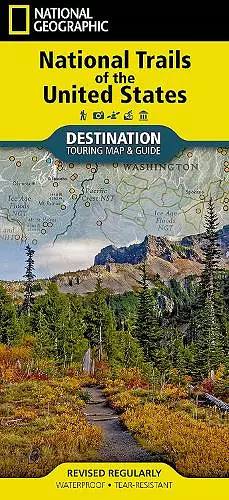 National Trails of the United States Map cover