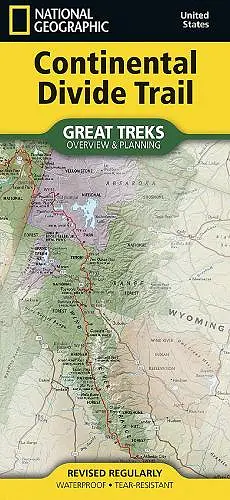 Continental Divide Trail Overview & Planning Map cover