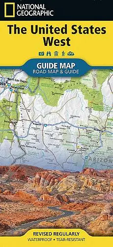 United States: West Adventure Map cover