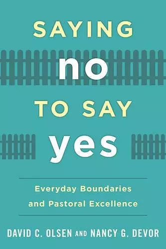 Saying No to Say Yes cover