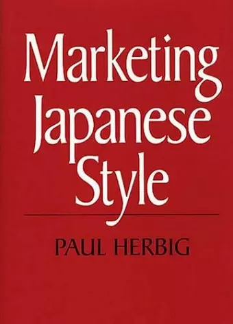 Marketing Japanese Style cover