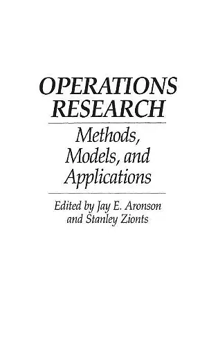 Operations Research cover