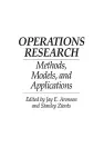 Operations Research cover