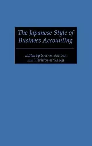 The Japanese Style of Business Accounting cover