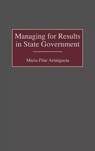 Managing for Results in State Government cover