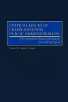 Critical Issues in Cross-National Public Administration cover