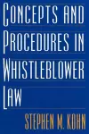 Concepts and Procedures in Whistleblower Law cover
