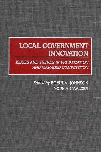 Local Government Innovation cover