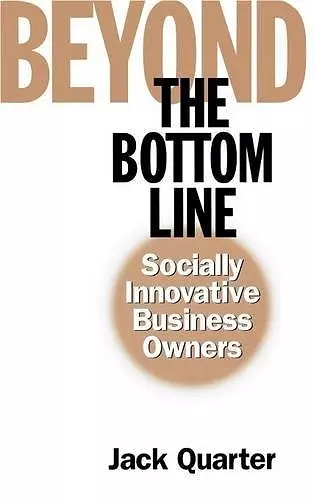Beyond the Bottom Line cover