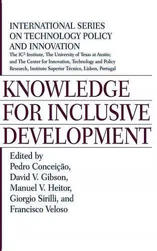 Knowledge for Inclusive Development cover