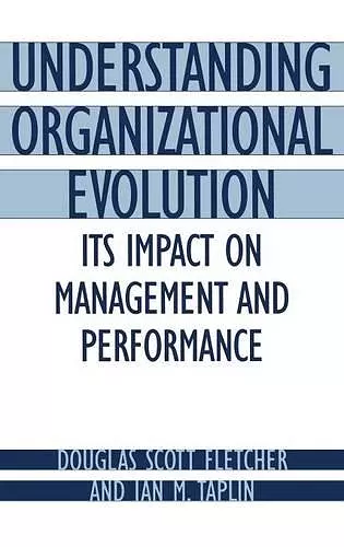 Understanding Organizational Evolution cover