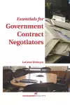 Essentials for Government Contract Negotiators cover