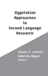 Vygotskian Approaches to Second Language Research cover