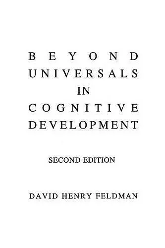 Beyond Universals in Cognitive Development cover