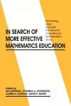 In Search of More Effective Mathematics Education cover