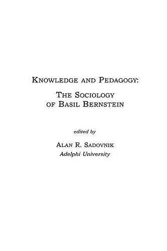 Knowledge and Pedagogy cover