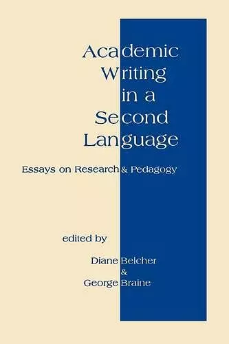 Academic Writing in a Second Language cover