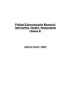 Political Communication Research cover