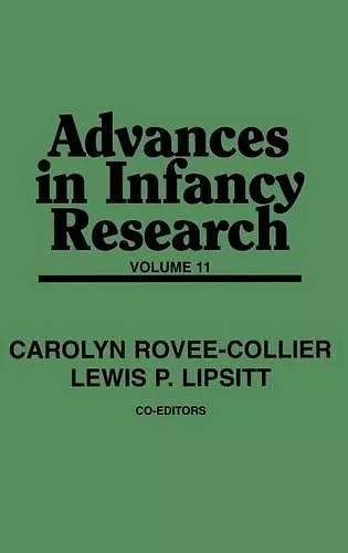 Advances in Infancy Research cover