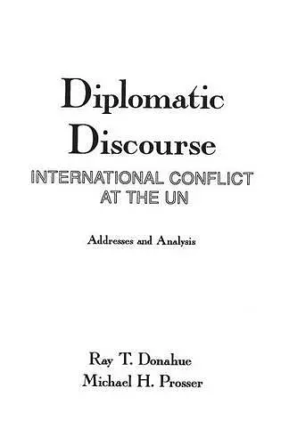 Diplomatic Discourse cover