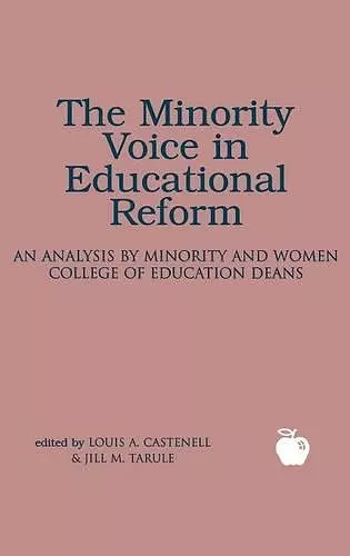 The Minority Voice in Educational Reform cover