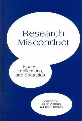 Research Misconduct cover