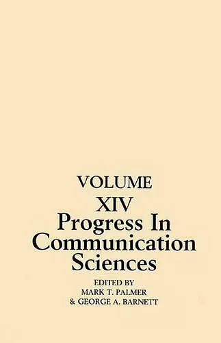 Progress in Communication Sciences cover
