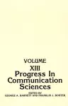 Progress in Communication Sciences cover