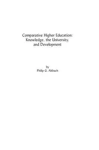 Comparative Higher Education cover