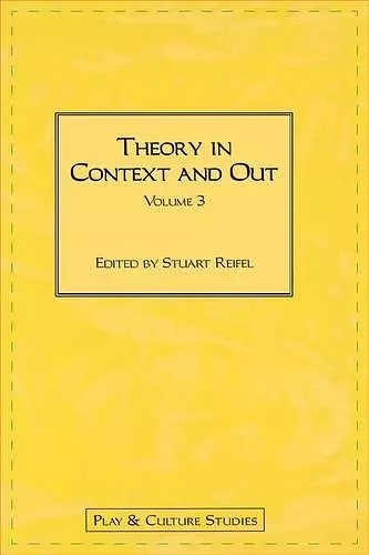 Theory in Context and Out cover