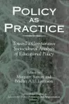 Policy as Practice cover