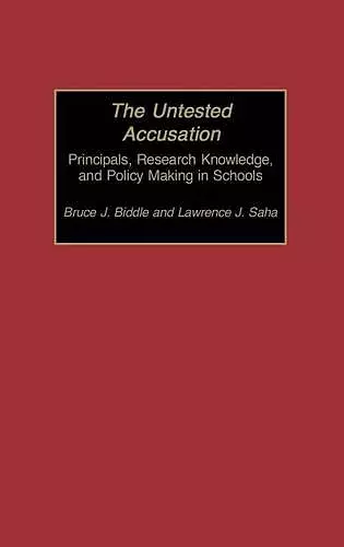The Untested Accusation cover