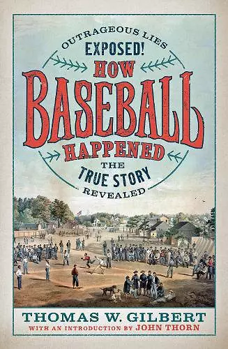 How Baseball Happened cover