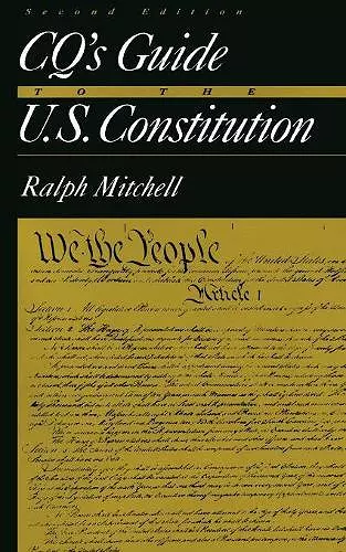 CQ′s Guide to the U.S. Constitution cover
