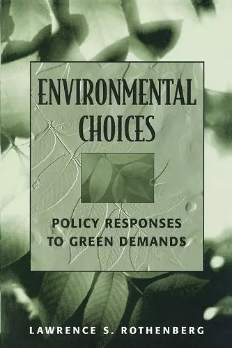 Environmental Choices cover